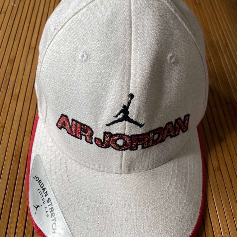 Air Jordan laser hat. 1985-2005 20th anniversary .  NWT